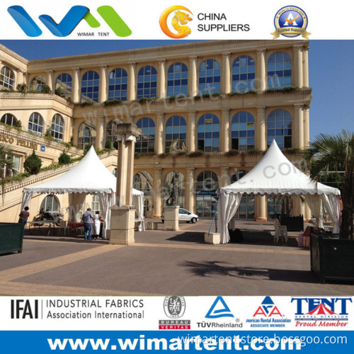 6mx6m White PVC Pagoda Tent for Resting Room